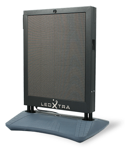 LedXtra - LED Displays - Digitaal LED Stoepbord - Vrijstaand