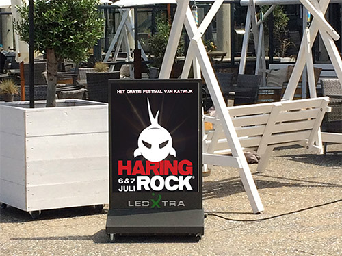 LedXtra - LED Displays - Digitaal LED Stoepbord