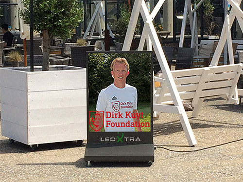 LedXtra - LED Displays - Digitaal LED Stoepbord