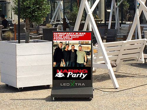 LedXtra - LED Displays - Digitaal LED Stoepbord