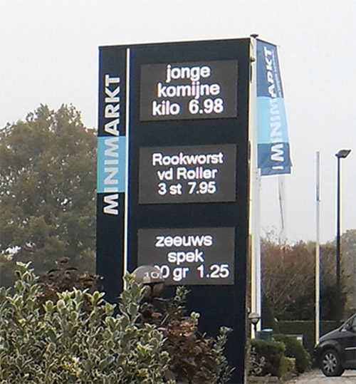 LedXtra - LED Displays - Reclamezuil