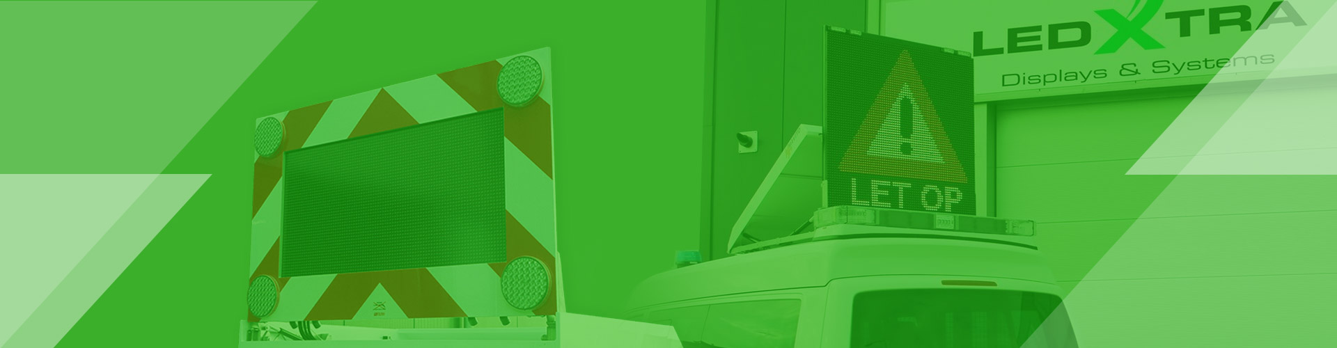 LedXtra - LED Displays - Signalering Systeem - MAVITD - header